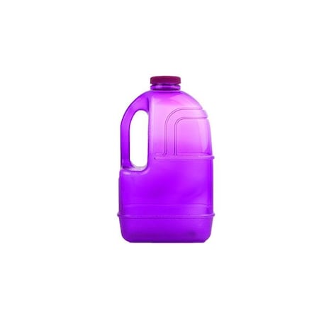 H8O PG1GJH-48-Purple 1 Gal Square Water Bottle With 48 Mm Cap; Purple